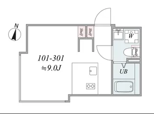 TOCTEC IV【1階】の間取り