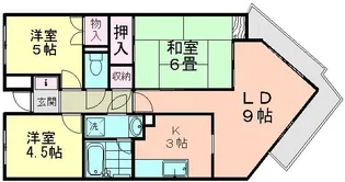 ライフタウン北本町【1階】の間取り