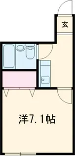 ビルまあぁろ~【5階】の間取り