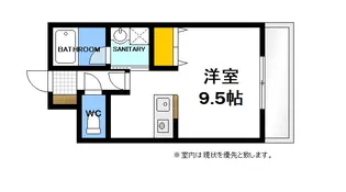 MBレジデンス【3階】の間取り