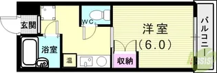 ハビテ八本松【2階】の間取り