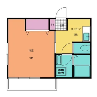 プランドール夏見台【2階】の間取り