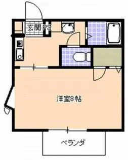 エルモント F【1階】の間取り