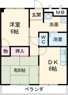 第二門脇ビル【3階】の間取り
