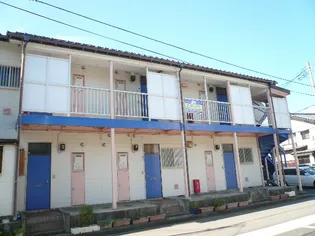 早川ハイツB【1階】の外観