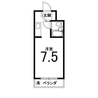 第2京都メゾンベルジュ西京極【3階】の間取り