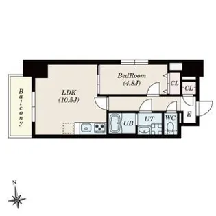 S-RESIDENCE岡崎公園aureate ★12月契約限定キャンペ【9階】の間取り