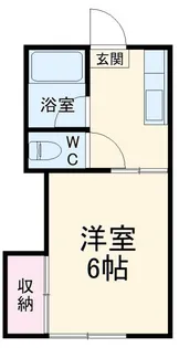 サンハイツ【2階】の間取り