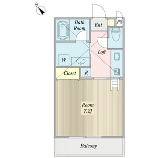 プラネット【2階】の間取り