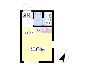 ユナイト金沢八景タントミールの瞳【1階】の間取り