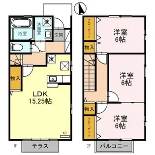 石川県金沢市出雲町イ【一戸建】の間取り
