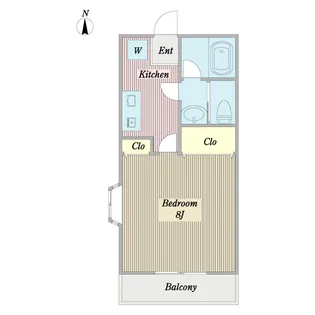 ウインハイツ【1階】の間取り
