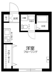 東京都豊島区要町2【マンション】の間取り