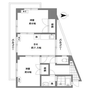東京都杉並区和泉3【マンション】の間取り