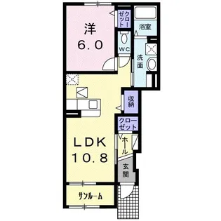 プリートIII【1階】の間取り