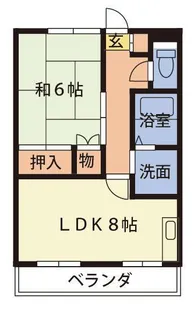 シャルムY・S【3階】の間取り