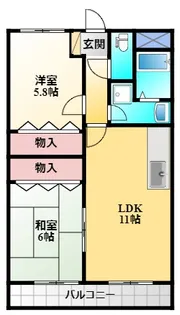ルーチェ【3階】の間取り