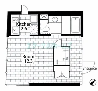 crane court【1階】の間取り