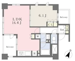 福島県郡山市八山田1【マンション】の間取り