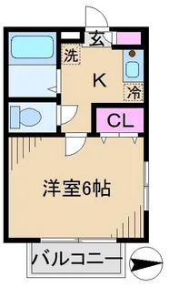 東京都北区豊島3【アパート】の間取り