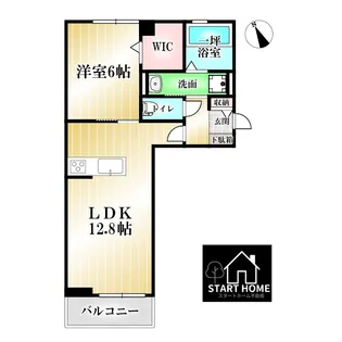 徳島県徳島市南田宮2【アパート】の間取り