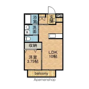 セントラルフェスタ【1階】の間取り