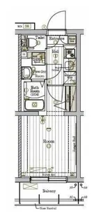 リライア川崎WEST SIDE【3階】の間取り