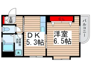 スカイコーラル【2階】の間取り