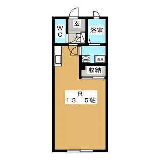 カーサベルメールC【2階】の間取り