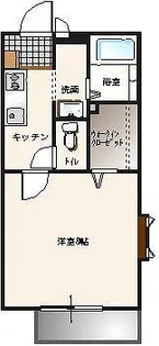 エスポワール【2階】の間取り