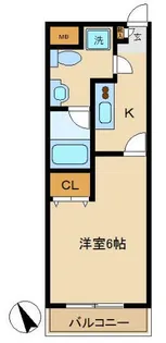 SフラットII【3階】の間取り