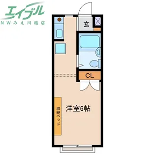 フラットY【2階】の間取り