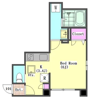 ウィステリアコート【1階】の間取り