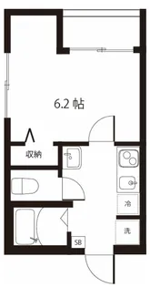 Avanti市川【2階】の間取り