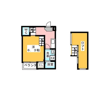 ハーモニーテラス神前IV【1階】の間取り