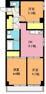 辰味家ビル【3階】の間取り