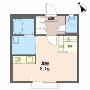 グレースハイツ【1階】の間取り