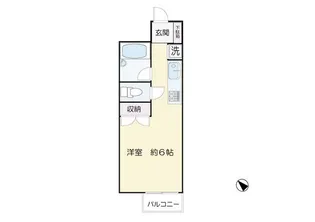 エストゥディオ瀬田【3階】の間取り