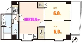カトレアニシグチ【3階】の間取り