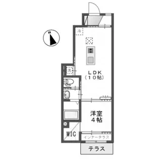 埼玉県加須市礼羽【アパート】の間取り