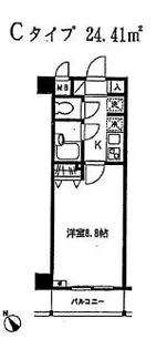 メゾンド島津山【2階】の間取り