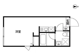 東京都足立区梅田2【マンション】の間取り