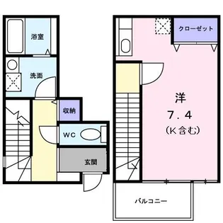 ダンデリオン【1階】の間取り