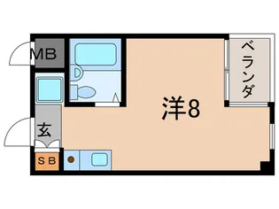アクティ王子公園【7階】の間取り