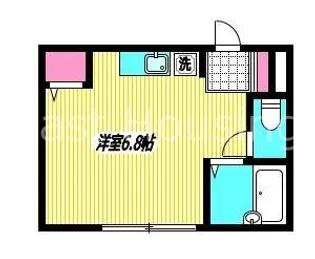 東京都中野区本町3【マンション】の間取り