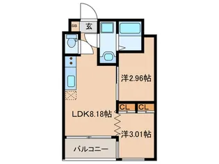 THE GRAND WIN【4階】の間取り