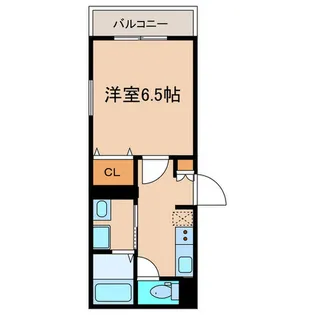 シェリー鷹番【1階】の間取り