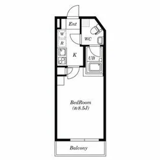 D Square千歳船橋【4階】の間取り
