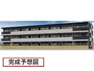 埼玉県越谷市神明町2【アパート】の外観