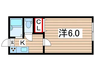 ポップハウス齋藤2【1階】の間取り